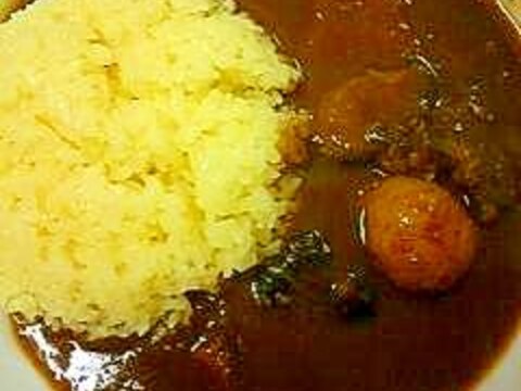 うちの炊飯器で簡単サフランライス★カレーにgood